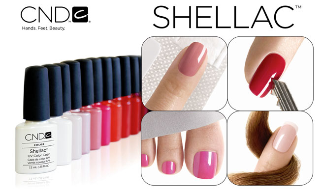 Покрытие ногтей SHELLAC, GELISH